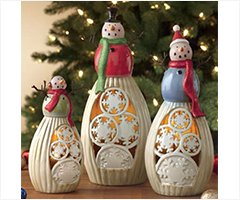 【中古】【輸入品・未使用】フェスティブ スノーメン 3個セット. FESTIVE SNOWMEN 3PC SET カラーチェンジングLED [並行輸入品]｜ムジカ＆フェリーチェ店