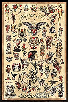 【中古】【輸入品・未使用】セーラージェリータトゥーフラッシュ＃3 - ポスター24%ﾀﾞﾌﾞﾙｸｫｰﾃ%x36%ﾀﾞﾌﾞﾙｸｫｰﾃ% [並行輸入品]
