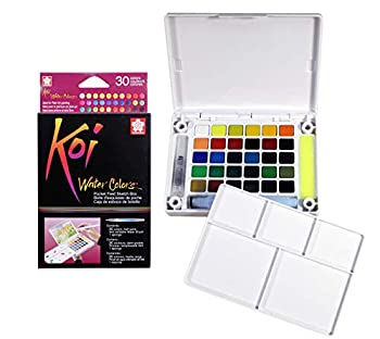 【中古】【インポート品・未当て嵌める】櫻コイ 水彩画活動の領域 36色下がき仕掛ける 30 Color Set XNCW-30N