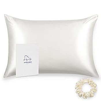 【中古】【輸入品・未使用】[アラスカベア]ALASKA BEAR Natural Silk Pillowcase%ｶﾝﾏ% Hypoallergenic%ｶﾝﾏ% 19 momme%ｶﾝﾏ% 600 thread count 100 percent Mulberry [並行輸｜ムジカ＆フェリーチェ店
