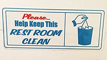【中古】【輸入品・未使用】トイレに貼るだけでアメリカ ノリな感じになる！ トイレの中がアメリカに。 トイレをきれいに お使いください。 アメリカン トイレステッカー [｜ムジカ＆フェリーチェ店
