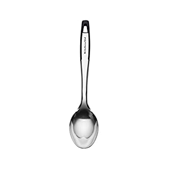 【中古】【インポート品・未当て嵌める】KitchenAid Gourmet Soft Basting Spoon%ｶﾝﾏ% Stainless Steel [並行輸入品]