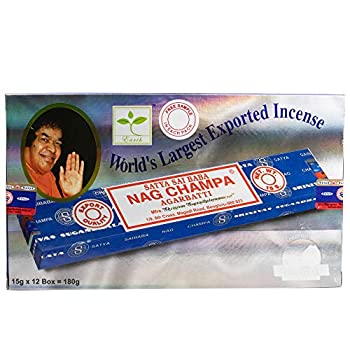 【中古】【輸入品・未使用】Cultural ExchangeクラシックSatya Sai Baba Nag Champa Agarbatti Incense Sticks [ pre-pack ] 180 grams ブラウン BOI002