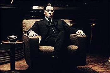 【中古】【輸入品・未使用】アル・パチーノ肖像ゴッドファーザー2マフィア映画のポスターのキャンバスプリント24x36インチ [並行輸入品]｜ムジカ＆フェリーチェ店
