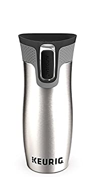 【中古】【インポート品・未当て嵌める】Keurig Stainless Steel Travel Mug West Loop%ｶﾝﾏ% 14 薬局衡オンス%ｶﾝﾏ% Silver [並行輸入品] キッチン用品・食器・調理器具-手挽きコーヒーミル