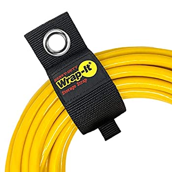 【中古】【輸入品・未使用】wrap-itストレージストラップフックとループオーガナイザーハンガーロープのホースを延長コードケーブルライトfor HomeガレージShopトラックRVボ