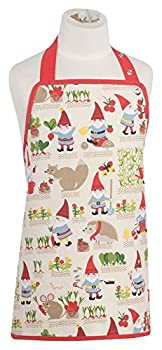【中古】【インポート品・未当て嵌める】[Now Designs(ナウひな型）] キッズエプロン Now Designs Kids Apron Gnome Sweet Gnome 46×46