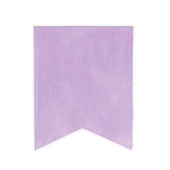 【中古】【輸入品・未使用】Darice フィッシュテール デザイン キャンバス バナー フラッグ ラベンダー
