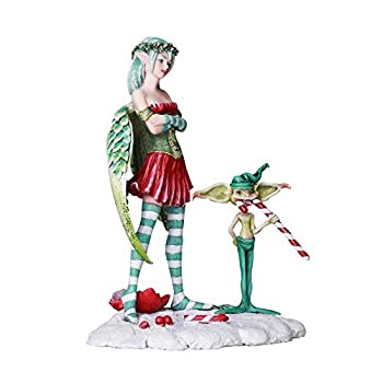 【中古】【輸入品・未使用】Pacific Giftware クリスマスフェアリーコレクション いたずらリスト装飾像 アーティストエイミーブラウン 高さ7インチ