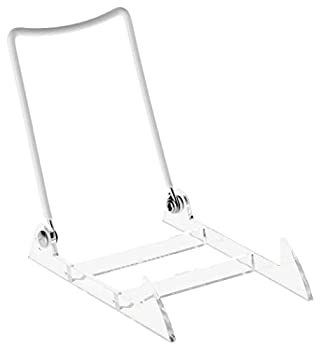 【中古】【インポート品・未当て嵌める】GIBSON HOLDERS 3PL自然調整能力のある導線\u0026アクリル繊維画架 幅4in x 高さ5.5in 棚4.5in 白いこと/読みやすい 6-Pack 3PL