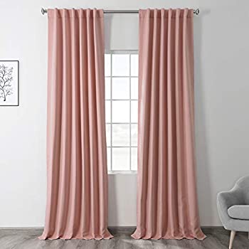 【中古】【輸入品・未使用】Half Price Drapes 遮光カーテン BOCH-134308-84 50 x 96 ピンク BOCH-171120-96