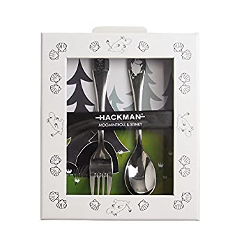 【中古】【輸入品・未使用】ハックマン (HACKMAN) ムーミン カトラリー スプーン&フォーク ムーミン/スティンキー [並行輸入品]
