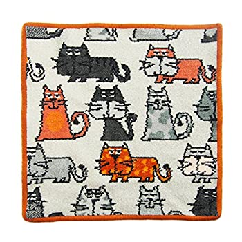 【中古】【輸入品・未使用】フェイラー (FEILER) キャッツ ウォッシュクロス スレートグレー 30&times;30cm [並行輸入品]｜ムジカ＆フェリーチェ店