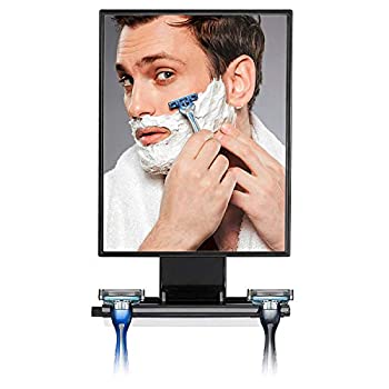【中古】【輸入品・未使用】ToiletTree Products スキージ付きデラックスフォグレスシャワーシェービングミラー、大、｜ムジカ＆フェリーチェ店
