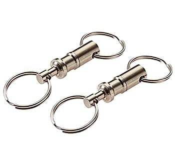 【中古】【輸入品・未使用】Lucky Line クイックリリースキーホルダー ニッケルメッキ真鍮 1パック (70701) 2 Pack｜ムジカ＆フェリーチェ店 15,104円