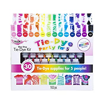 【中古】【輸入品・未使用】[TULIP] チューリップ ワンステップ絞り染め 15色簡単キット 天然素材を自分好みに染めて楽しむ one-step tie-dye 15-Color Party Kit｜ムジカ＆フェリーチェ店