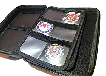 【中古】【輸入品・未使用】Pin-iT チャレンジコインディスプレイケース ハードジップ コレクター向けコインケース