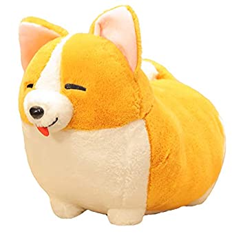 【中古】【輸入品・未使用】123Arts カートゥーン コーギー犬 ソフトプラッシュ スローピロー アニマルピロー ぬいぐるみ ギフトに free