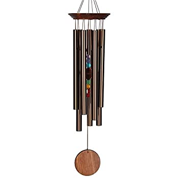 【中古】【輸入品・未使用】CC7LBR ウッドストック チャクラチャイム ラージ ブロンズ Woodstock Chakra Chime - Large 風水/玄関チャイム/ウインドチャイム [並行輸入品]
