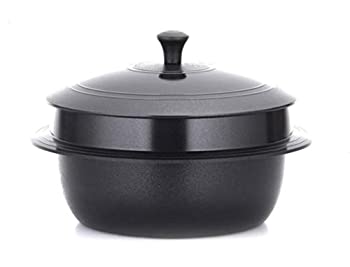 【中古】【輸入品・未使用】Kitchen Flower Traditional Cauldron%ｶﾝﾏ% IH対応セラミックコーティングアルミニウム炊飯鍋 釜飯 土鍋 ポット2.7L [並行輸入品]