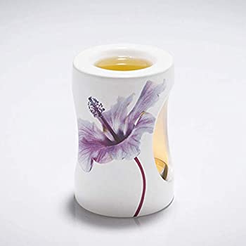 【中古】【輸入品・未使用】[ceramiche VIVA] アロマ キャンドルホルダー 気品溢れる紫色の花モチーフ (73212 EMOTION) [並行輸入品]