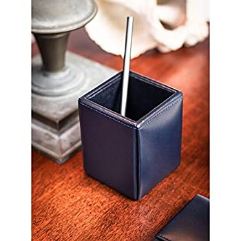 【中古】【インポート品・未当て嵌める】Dacasso A5010 木筆優勝杯 3 x 3 x 4 ネイビーブルー