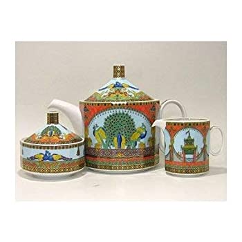 【中古】【輸入品・未使用】べルサーチ・ローゼンタール マルコポーロ ポット シュガー クリーマー [並行輸入品]