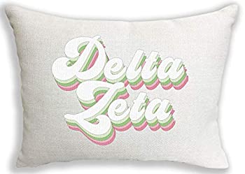 【中古】【インポート品・未当て嵌める】Delta Zeta ソロリティレトロスローピロー