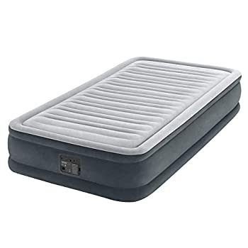 【中古】【インポート品・未当て嵌める】[ はたご屋テックス ] Intex 大気圏臥榻 置き目売りわたす店 コンフォートプラッシュ （S） 67765JB 薄墨色 コンフォートプラッシュミッドライズ シングル