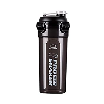 【中古】【輸入品・未使用】Lock＆Lock トライタン プロシェイカー Tritan Proshaker ボトル タンブラー シェイカー (ブラック) [並行輸入品]