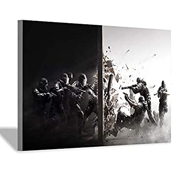 【中古】【輸入品・未使用】ゲームのポスターアート写真のポスターとキャンバスにプリントホームベッドルームリビングルームオフィス装飾壁画