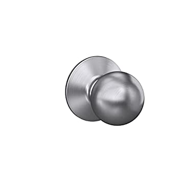 【中古】【輸入品・未使用】SCHLAGE F10CS V ORB 626 オービットライト 商用パッセージノブ つや消しクローム