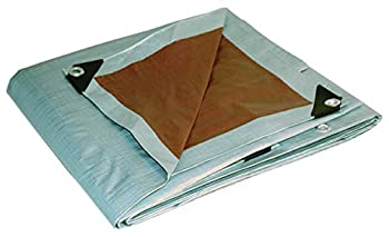 【中古】【輸入品・未使用】Dry Top 8フィートx10フィート 高耐久 シルバー／ブラウン リバーシブル フルサイズ 10ミル ポリエステル Tarp 製品# 20 Feet x 30 Feet 220308｜ムジカ＆フェリーチェ店 42,688円