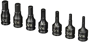 【中古】【インポート品・未当て嵌める】Grey Pneumatic 1297H 0.38 インチ. Drive 7 Piece Hex Driver Set インテリア・寝具・収納-その他