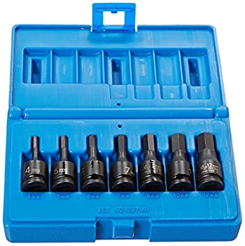 【中古】【輸入品・未使用】Grey Pneumatic 1297MH 0.38 in. Drive 7 Piece Hex Driver Metric Set