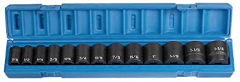 【中古】【輸入品・未使用】グレー空気圧GY1312 1/2インチドライブ13個の標準セットSAE｜ムジカ＆フェリーチェ店