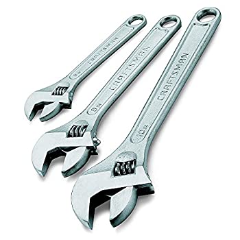 【中古】【輸入品・未使用】Craftsman 9-44664 Adjustable Wrench Set%ｶﾝﾏ% 3 Piece by Craftsman