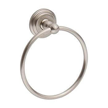 【中古】【輸入品・未使用】(Nickel) - Ginger 1105/SN Towel Ring from the Chelsea Collection%ｶﾝﾏ% Satin Nickel