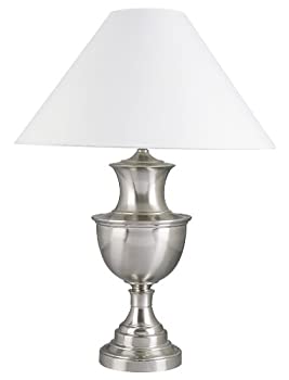 【中古】【インポート品・未当て嵌める】ORE International 6235SN 28in 150ワット メタルテーブルランプ 繻子Ｎｉ