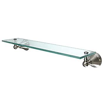 【中古】【輸入品・未使用】Kingston Brass BA2979SN Governor Glass Shelf %ｶﾝﾏ% Satin Nickel by Kingston Brass [並行輸入品]
