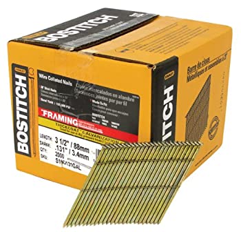 【中古】【輸入品・未使用】BOSTITCH S16D131GAL-FH 28 Degree 3-1/2-Inch by .131-Inch Wire Weld Galvanized Framing Nails (2%ｶﾝﾏ%000 per Box) [並行輸入品]｜ムジカ＆フェリーチェ店