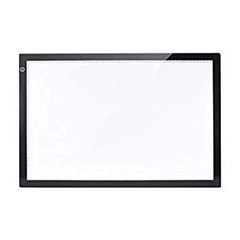 【中古】【輸入品・未使用】LED トレース台 A2 LEDコピーボードインテリジェントタッチコントロール3調整可能な輝度レベル 初心者 プロ向き 漫画家セット トレース作業 イラ
