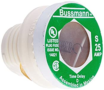 【中古】【インポート品・未当て嵌める】Bussmann アンプリファイアー 印字機S タイムディレイ 二重電子素子 繋ぎ 電気ヒューズ立ちふさがる軍事基地125V UL公証 S-25 25
