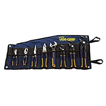 【中古】【輸入品・未使用】IRWIN VISE-GRIP 2078712 Groovelock Plier Set With Kitbag, 8Pc [並行輸入品]