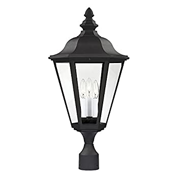 【中古】【輸入品・未使用】Sea Gull Lighting 8231-12 3-Light Post Mount Light Fixture by Walters Wholesale Electric - HI [並行輸入品]｜ムジカ＆フェリーチェ店