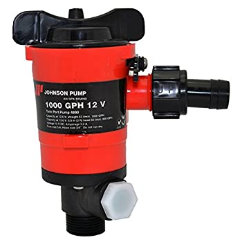 【中古】【輸入品・未使用】Johnson Pumps 48903 1000 GPH Aerator/Livewell Pump｜ムジカ＆フェリーチェ店 26,422円