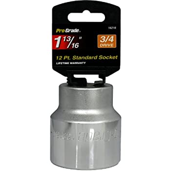 【中古】【インポート品・未当て嵌める】Pro-Grade 16216 3/4-Inch Drive with 12 Point 1 13/16-Inch Socket by Pro-Grade