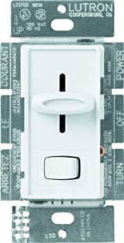 【中古】【インポート品・未当て嵌める】Lutron S-10P-WH 1000-Watt Skylark Single-Pole Dimmer%ｶﾝﾏ% White by Lutron [並行輸入品]
