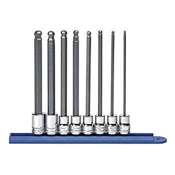 【中古】【輸入品・未使用】GearWrench 805738 pc. 0.38 in. Drive Metric Long Ball Hex Bit Socket Set [並行輸入品]｜ムジカ＆フェリーチェ店