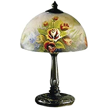 【中古】【インポート品・未当て嵌める】Dale Tiffany 10057/610 葉 花 フルーツ 2点火装置 速見表照明ランプ Gylnda Turley Collection 暗然たる完成 10in アンティークブロンズ
